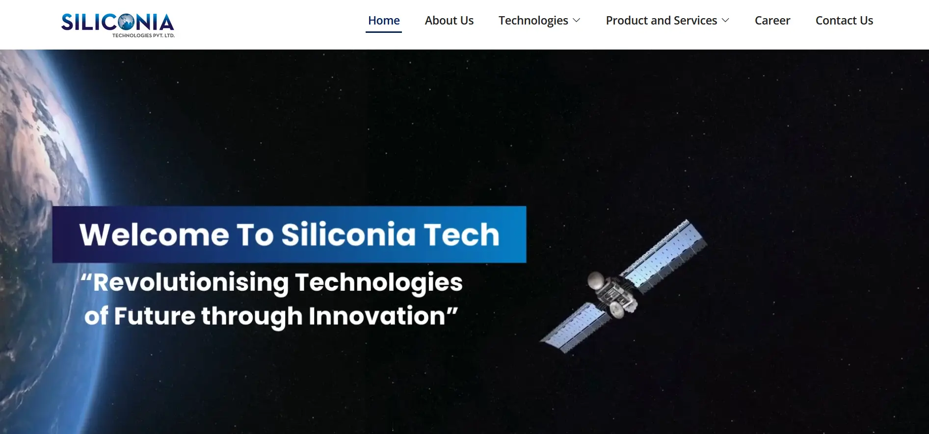 Siliconia Tech Company Website Development